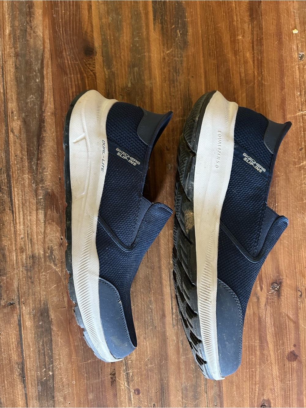 Skechers Men’s Slip-On Casual Shoes - Blue - Picture 5 of 6